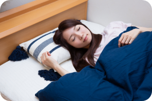 睡眠は十分に